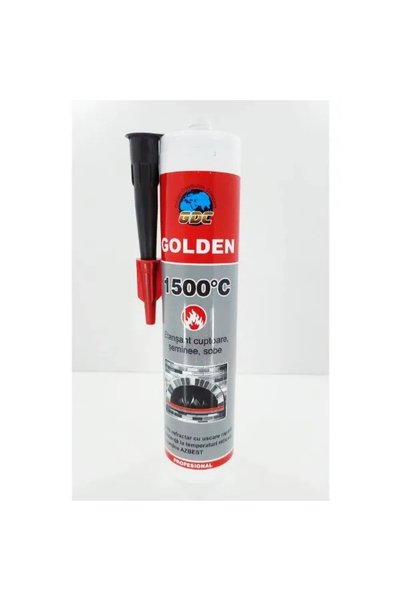 Golden Silicon pentru temperaturi înalte 1500°C 310 ml (12 buc/cutie)