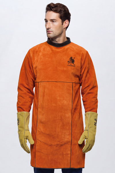 BYİŞMONT Firelion 5500 Suede Closed Welder's Apron