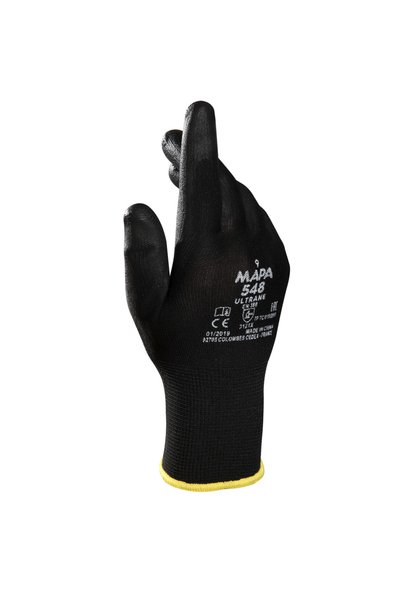 MAPA PROFESSIONAL Mapa Ultrane 548 Work Gloves Pu Coated Black