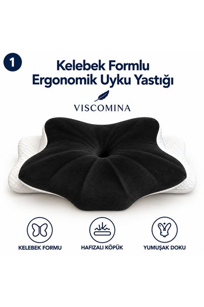 Viscomina Boyun Destekli Ortopedik Yastık 60x40-13cm