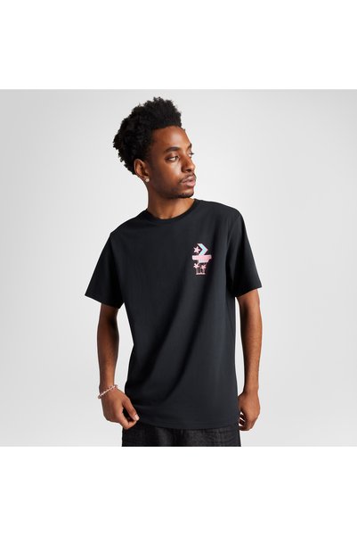 Converse Motel Erkek Siyah T-Shirt