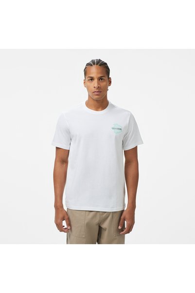 Converse Loose Fit Erkek Grafik Baskılı Beyaz T-Shirt