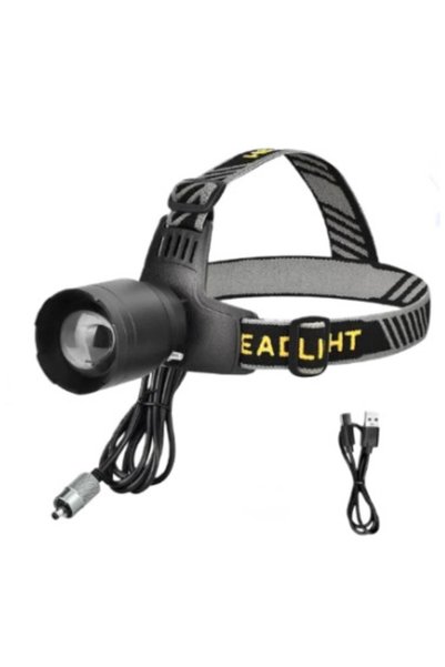 OEM Lanternă frontală profesională LED YM T102 cu zoom, lumină albă/roșie și ...