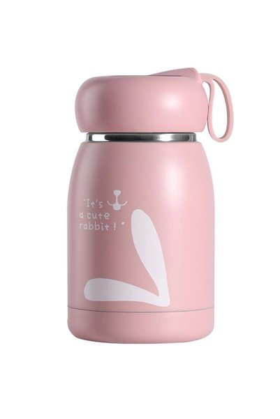Weather Forecast Pink 304 Steel 320 ml Baby Food Storage Thermos Mug cin493pm