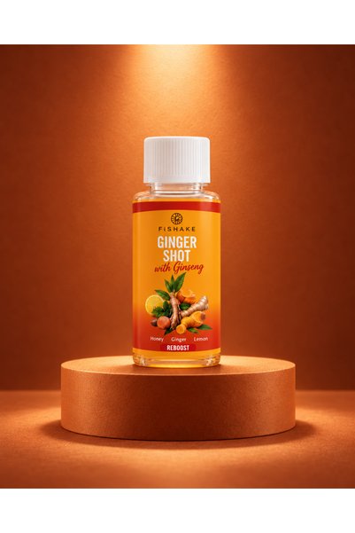 FiShake Ginger - Ginseng Shot / Zencefil Shot ( 10 x 50 ML )