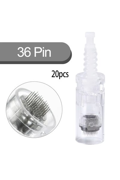 Choice15 20pcs 36pin Bayonet Derma Pen Cartridge Needle 9/12/24/36/42/ Nano D...