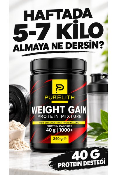 Purelith İştah-açıcı1 kilo-aldirici1 Muz Ve çikolatalı bitkisel Karışımlı Pro...