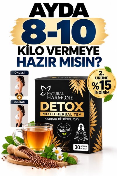 Natural Harmony Zayıflamak kilo vermeye yardımcı Diyet Form çayı & Özel Bitki...