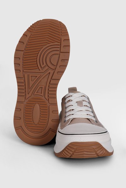 Lufian Shay Kadın Sneaker Ayakkabı Bej