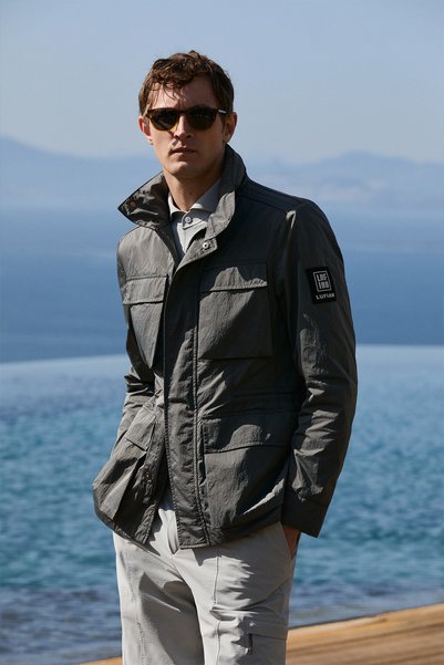 Lufian Jaxon Men's Coat Gray