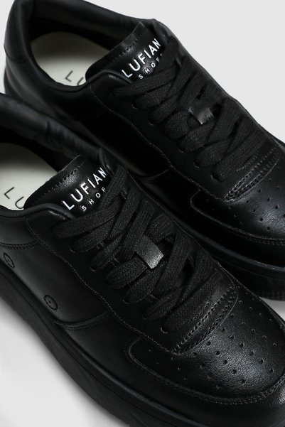 Lufian Natalı Kadın Sneaker Ayakkabı Siyah