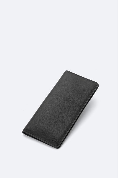 Avva Men's Black Leather Wallet B009575