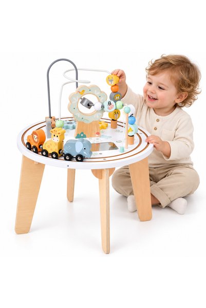 SmartVibe smart kinder vibe Образователна дървена Монтесори маса от MasterKid...