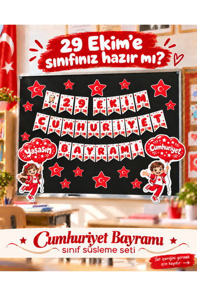 Etkinlikdenizi Cumhuriyet Bayramı Panosu