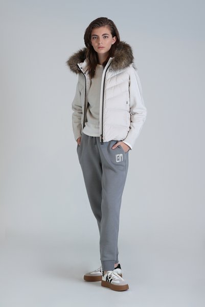 Lufian Nice Knitted Women's Sweatpants Nefti Green