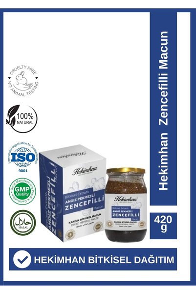 hekimhan bitkisel Andız Pekmezli Zencefilli Macun