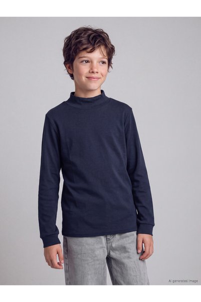 LC Waikiki Quality Parts from Çelebi Store Half Fisherman Roba Collar Boys' T...