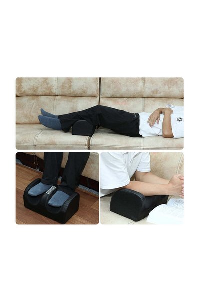 KESNUP Aparat de masaj pentru picioare, gambe, antebrațe cu încălzire, negru