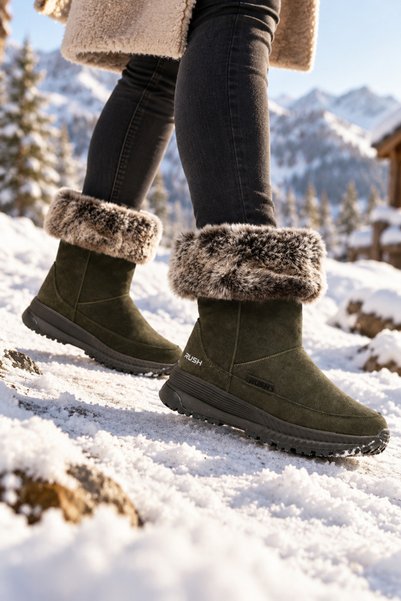 Rush Ghete HUGGS din piele naturală – confort și durabilitate urbană