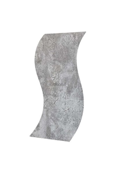 Dekonil Gri Fosil Flexinil Stone İnce Esnek Doğal Taş Panel 50*100 cm - 4 adet 2,8m2