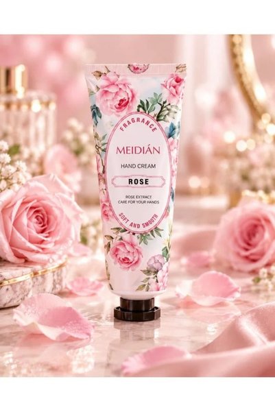MEIDIAN Floral Perfumed Hand Cream, MEIDIAN-5 pieces/ Top Bottom Set