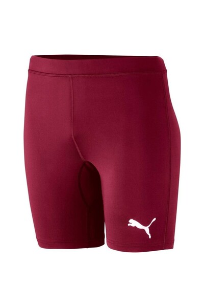 Puma Erkek Şort Tayt Liga Baselayer 65592409 BORDO