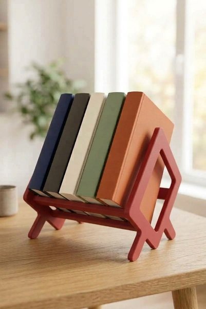 Boujee Masaüstü Kitap Standı Modern Dekoratif Kitaplık