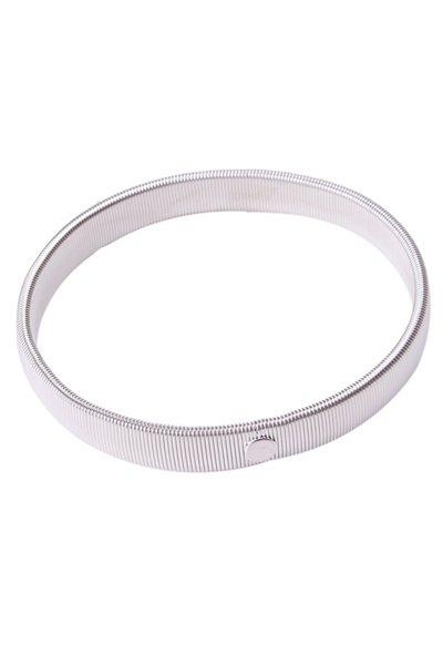 Choice Silver One Pcs Elastic Armband Shirt Sleeve Holder Women Men Fashion A...