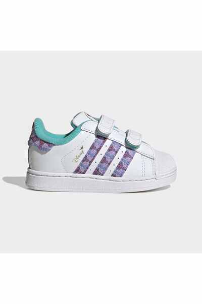 adidas Disney Princess Superstar II Bebek Spor Ayakkabı KJ7476