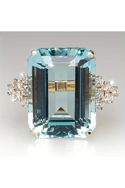 Choice3 ZC1735-1 9 1pc Luxurious Hyperbole Women Ring Cocktail Party Ring wit...
