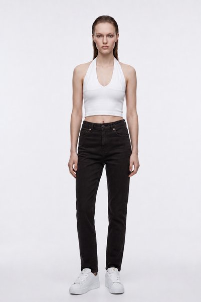 HAKKE Tinted Straight Leg Jean Pants