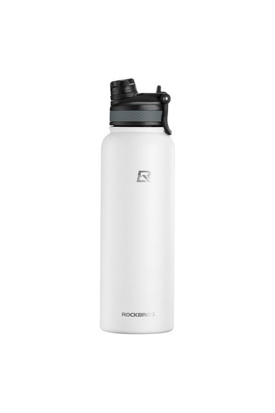 Choice5 650ml white ROCKBROS Cycling Water Bottle Thermal Drinkware Vacuum Fl...