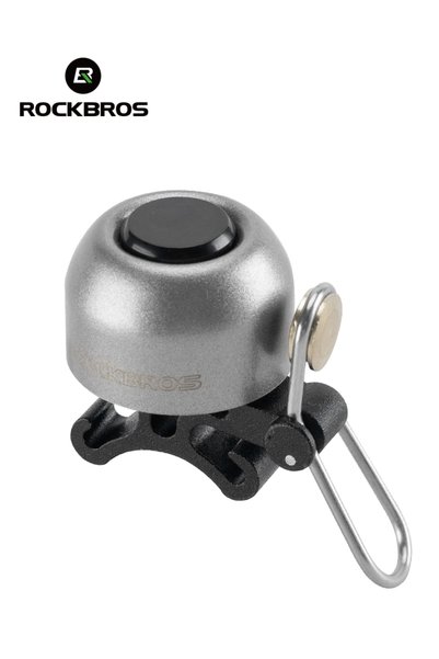 ROCKBROS 2024-1A-2 Bicycle Bell Safety Warning Bike Bell Horn Handlebar Coppe...
