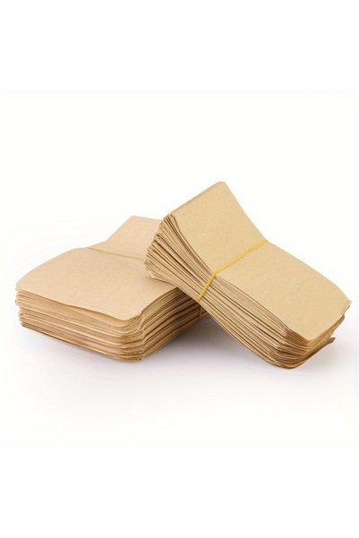 Choice 6x10cm Brown 50 pcs 6x10cm Pouch Paper Bag Gift Boy Girl Decoration Pa...