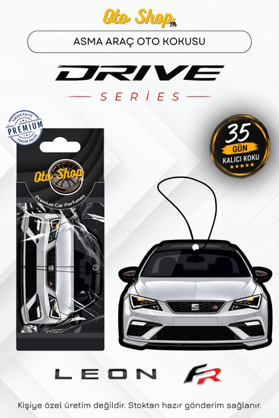 OTOSHOPTR SEAT LEON FR Araba Kokuları Drive Serisi Oto Araç Kokusu (Gri)