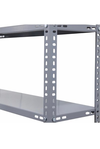 Çelikrafburada 6 Katlı 3 Lü Bitişik Çelik Raf Galvaniz Raf Arşiv Rafı Depo Rafı Kiler Rafı 31x180x200 cm
