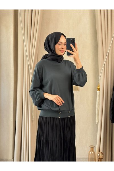 Ghisa 4455 Tunik Zümrüt