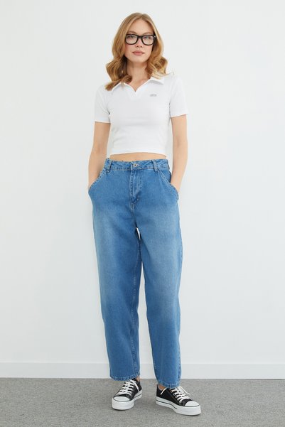 Fulla Moda High Waist Shalwar Jeans