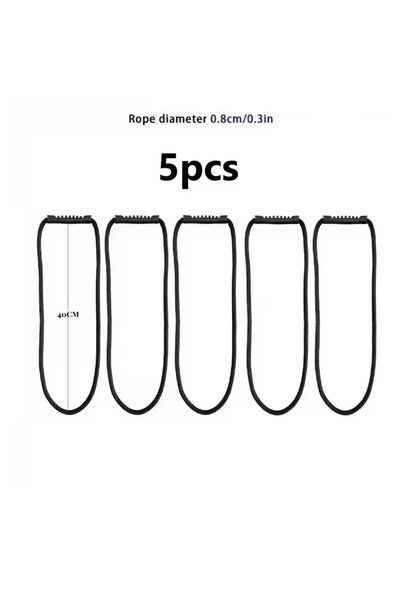 Choice3 5pcs 40cm Storage Strap Heavy-Duty Hook and Loop Cord Carrying Strap,...