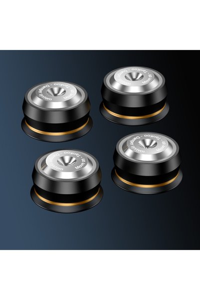 Choice 4-piece set black 4-pack, speaker shock absorber foot nail, subwoofer ...