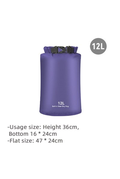 choice2 12L Waterproof Dry Bag Sack 3L/5L/12L/20L/35L Ultralight Drifting Swi...