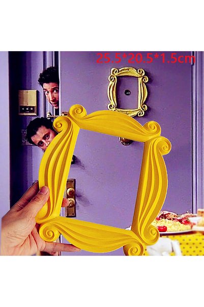 Choice door frame TV Series Friends Handmade Monica Door Frame Wood Yellow Ph...