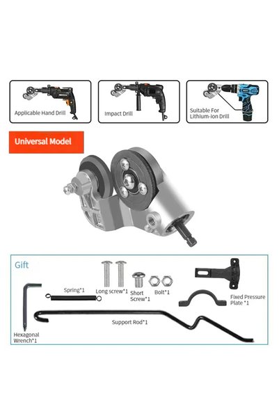 Choice Enhanced Universalx1 Titanium Steel Electric Drill Plate Cutter Metal ...
