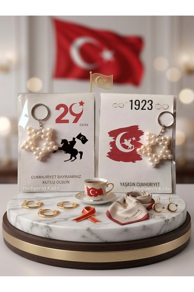 HappyDay Tasarım Organizasyon 10 adet / 29 EKİM CUMHURİYET BAYRAMI HEDİYELİK ...