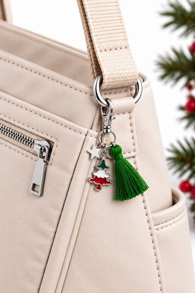 nftart.design New Year's Special Bag Charm/Bag Ornament/Keychain Ornament Sin...