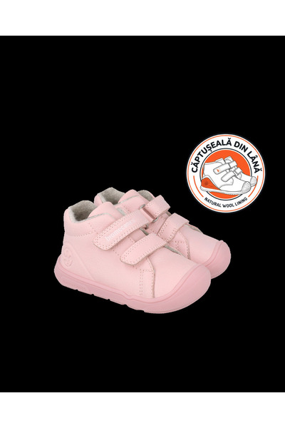 BIOMECANICS Ghete călduroase Biogateo, Lână - Roz - 261140-C032FB