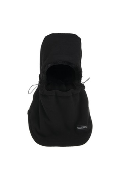 OEM Cagula Neagra cu Captuseala Fleece Cordon & Vinieta "Sports"""