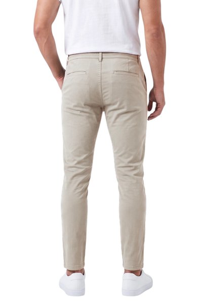 DeepSEA Erkek Slim Fit Likralı Krem Jogger Pantolon – Beli Lastikli İpli Esnek Spor Pantolon 2700523