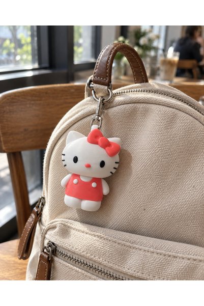 Hello Kitty Çanta Charmı – Figürlü Çanta Süsü ve Anahtarlık