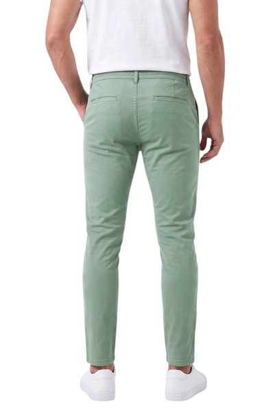 DeepSEA Erkek Slim Fit Likralı Yeşil Jogger Pantolon – Beli Lastikli İpli Esnek Spor Pantolon 2700523